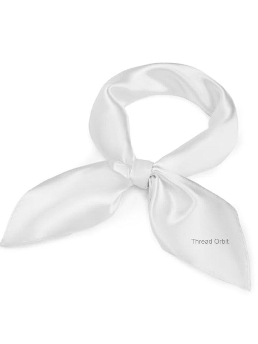 Satin Square Scarf Silk-Like Bandana Head Neck Wrap 23.5in